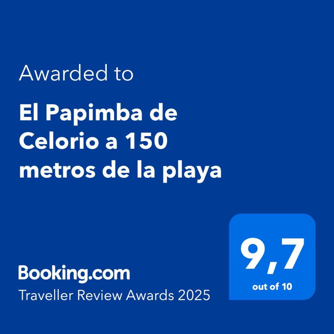 Appartamento El Papimba De Celorio A 150 Metros De La Playa Esterno foto